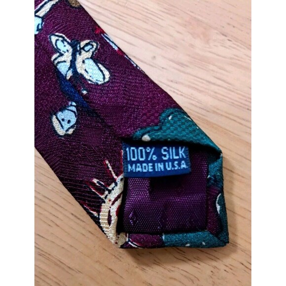 VTG Bob Timberlake for Keep America Beautiful Neck Tie Colorful Graphic - Picture 4 of 7